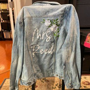 Bride Jean Jacket "Mrs. Reed"